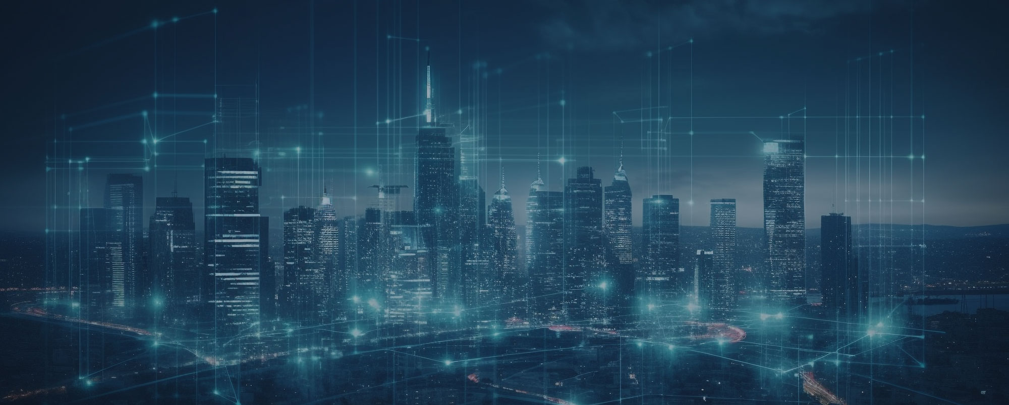 Data-driven city network background